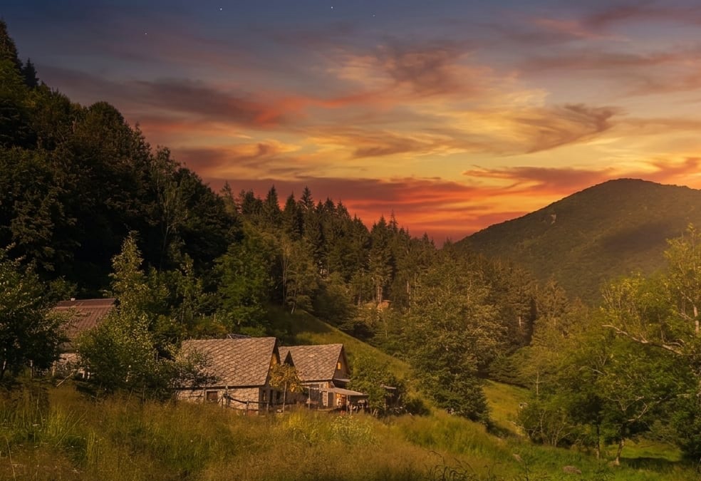 Rifugio tramonto